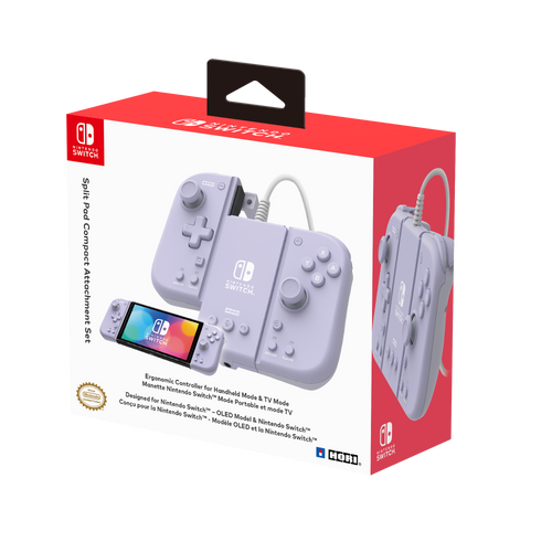 Split Pad Compact Attachment Set (Lavender) for Nintendo Switch