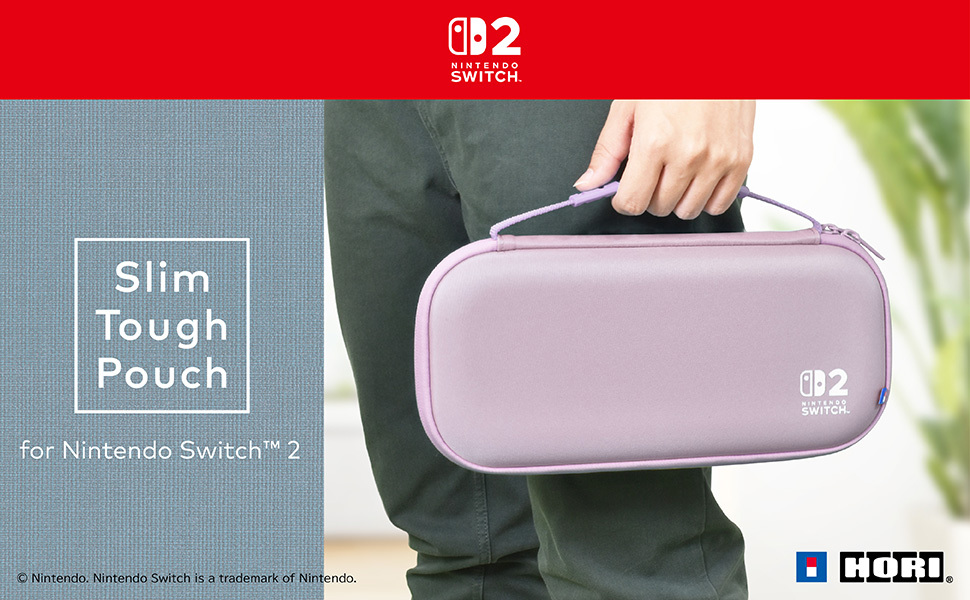 Slim Tough Pouch (Cozy Lavender) for Nintendo Switch™ 2 – HORI Europe
