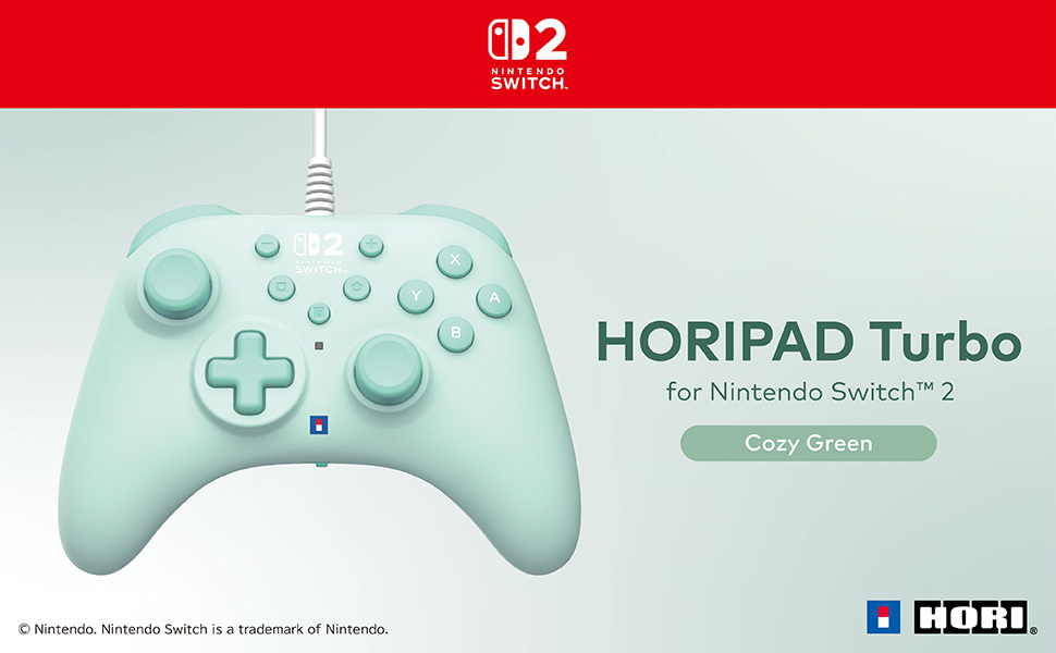 HORIPAD Turbo (Cozy Green) for Nintendo Switch™ 2