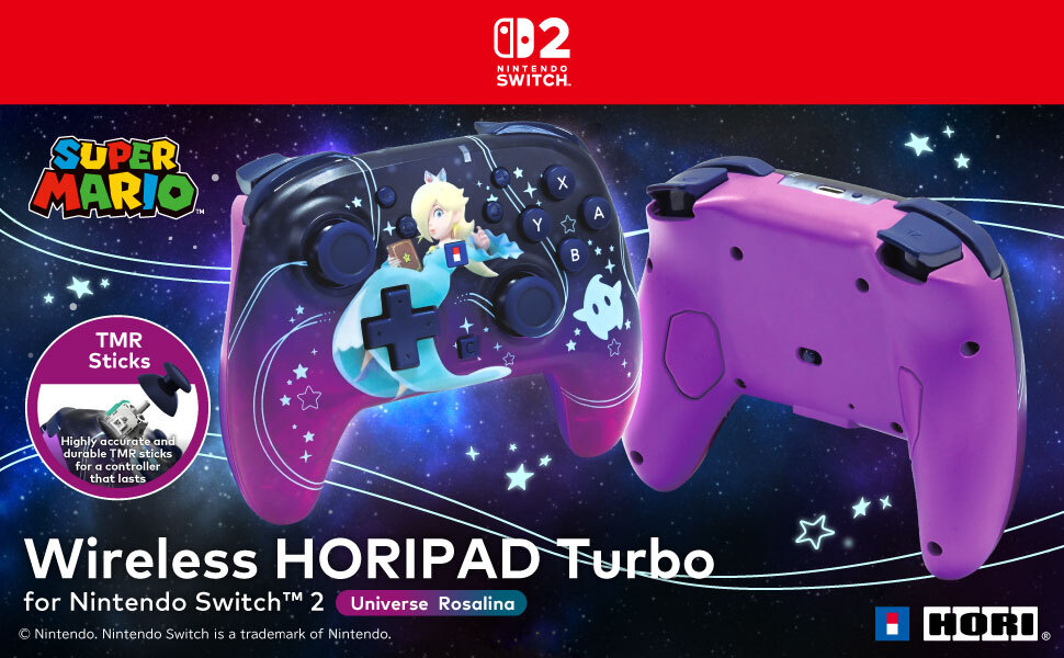 Wireless HORIPAD Turbo (Universe Rosalina) for Nintendo Switch™ 2