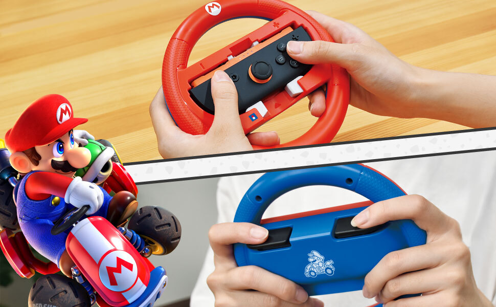 Racing Wheel Attachment Set for Nintendo Switch™ 2 (Mario) – HORI