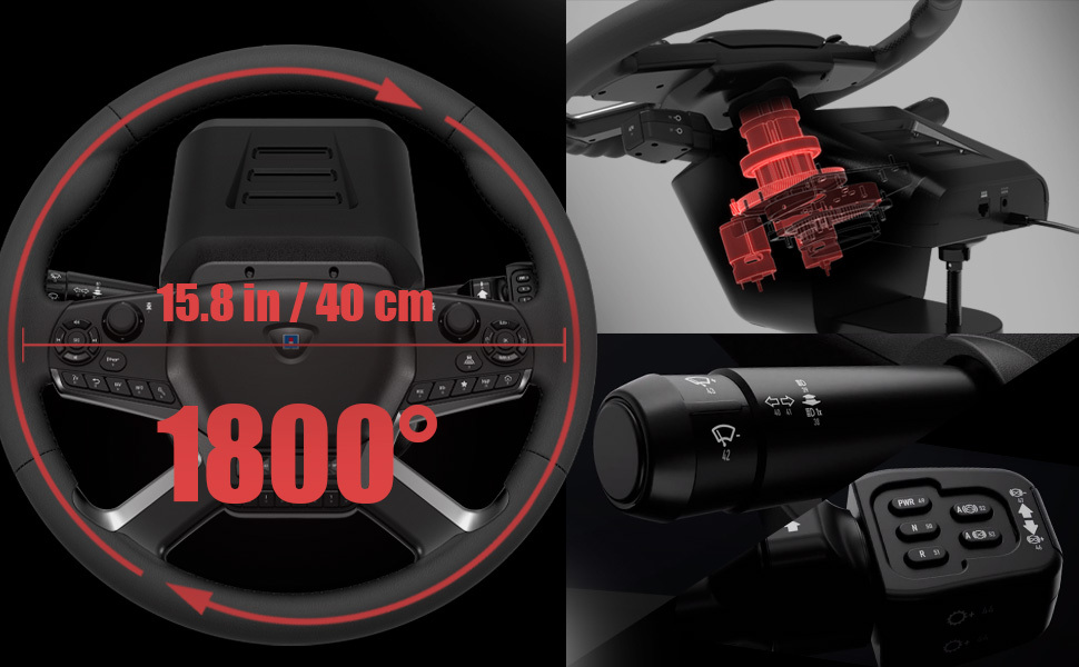 HORI Force Feedback Truck Control System for Windows 11/10