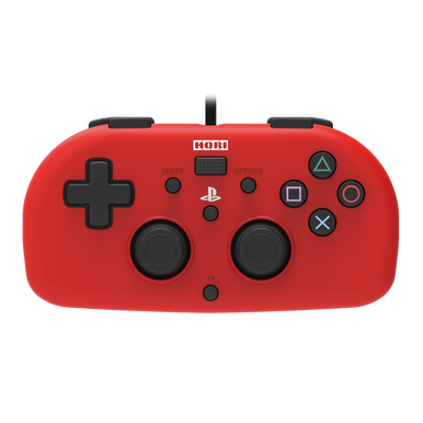 Wired Mini Gamepad (Red) for PlayStation®4 - HORI UK