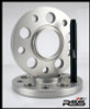 • All RSS Wheel Spacer Kits Come In Pairs, Include Locating Pin & Longer Wheel Bolts Where Applicable
• Fitments for Most Late Model Porsche Vehicles Including the Newest 981 & 991
• Available in 5mm, 7mm, 15mm & 18mm Sizes
• Hubcentric Design Where Applicable
• Most Kits Available in Silver or Black with Matching Silver or Black Wheel Bolts
• NEW for 2013 – Combination Finish: Silver Spacers with Black Wheel Bolts (Currently Available In Most Popular Sizes 7mm & 15mm Only)
• Made at RSS in the USA with Premium Grade Materials
• Satisfaction & Fitment Guaranteed • All RSS Wheel Spacer Kits Come In Pairs, Include Locating Pin & Longer Wheel Bolts Where Applicable
• Fitments for Most Late Model Porsche Vehicles Including the Newest 981 & 991
• Available in 5mm, 7mm, 15mm & 18mm Sizes
• Hubcentric Design Where Applicable
• Most Kits Available in Silver or Black with Matching Silver or Black Wheel Bolts
• NEW for 2013 – Combination Finish: Silver Spacers with Black Wheel Bolts (Currently Available In Most Popular Sizes 7mm & 15mm Only)
• Made at RSS in the USA with Premium Grade Materials
• Satisfaction & Fitment Guaranteed