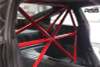 RSS 940-XC Series 4pt. Roll Bar (991 GT3 / RS & 991 Without Sunroof/Moonroof)

o The RSS 940-XC Series 4pt. Roll Bar features the “X-Cross” main hoop design providing superior occupant protection

o The XC’s one piece Main Hoop mounts to a reinforced chassis cross member at the B Pillar which runs the full width of the vehicle. Unlike other designs, the Main Hoop has a maximum of four bends featuring a Straight Top Tube Section forming a stronger more rigid main hoop.

o The 940-XC is a safety inspired design which mounts shoulder harnesses directly behind the occupants attaching at the main hoop horizontal bar. The main hoop mounting position greatly enhances safety by reducing the effects of “Harness Stretch.” Harness Stretch is a serious safety concern commonly overlooked with other designs.

What is Harness Stretch? Simply put, safety harness-belts allow a certain percentage of stretch during a rapid deceleration event, the longer the harness-belt, the more overall stretch it will allow. This unsafe forward movement can be dangerous, especially when airbags deploy. By significantly shortening harness-belt length (mounting to main hoop vs. rear compartment of vehicle) occupant torsos are securely anchored against the seats reducing this unwanted excessive forward movement.

o Rear Down Tubes feature precision cut and reinforced mounting plates that attach to rear shock towers incorporating all three shock mounting points, maximizing contact area to evenly distribute load.

o The Rear Diagonal Brace provides additional main hoop and rear shock tower triangulation and increases chassis rigidity.

o The 940-XC allows full seat base travel with standard seats, OE buckets or racing buckets and allows full use of factory seat belts. (Easily fits 6’4 inch driver in Recaro SPG XL Racing Seat).

o Bolt-In Installation does not require drilling of chassis or cutting of interior side panels common with other bars. The Bar uses vehicles existing hardware, carpet panel trimming is required at B and C Pillar. Professional installation is recommended for a factory installed look.

o Available in 5 Durable Powder Coat Finishes (at no additional charge): White, Silver, Satin Black, Speed Yellow, Guards Red or uncoated for custom color matching.

o Designed, Crafted, Tig Welded, and Powder Coated at the RSS Fabrication Center utilizing 1.50 inch DOM, CNC machined heavy duty locking tube couplers, and precision cut reinforced mounting plates.

o Patent Pending Design