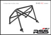 RSS 940-XC Series 4pt. Roll Bar (991 GT3 / RS & 991 Without Sunroof/Moonroof)

o The RSS 940-XC Series 4pt. Roll Bar features the “X-Cross” main hoop design providing superior occupant protection

o The XC’s one piece Main Hoop mounts to a reinforced chassis cross member at the B Pillar which runs the full width of the vehicle. Unlike other designs, the Main Hoop has a maximum of four bends featuring a Straight Top Tube Section forming a stronger more rigid main hoop.

o The 940-XC is a safety inspired design which mounts shoulder harnesses directly behind the occupants attaching at the main hoop horizontal bar. The main hoop mounting position greatly enhances safety by reducing the effects of “Harness Stretch.” Harness Stretch is a serious safety concern commonly overlooked with other designs.

What is Harness Stretch? Simply put, safety harness-belts allow a certain percentage of stretch during a rapid deceleration event, the longer the harness-belt, the more overall stretch it will allow. This unsafe forward movement can be dangerous, especially when airbags deploy. By significantly shortening harness-belt length (mounting to main hoop vs. rear compartment of vehicle) occupant torsos are securely anchored against the seats reducing this unwanted excessive forward movement.

o Rear Down Tubes feature precision cut and reinforced mounting plates that attach to rear shock towers incorporating all three shock mounting points, maximizing contact area to evenly distribute load.

o The Rear Diagonal Brace provides additional main hoop and rear shock tower triangulation and increases chassis rigidity.

o The 940-XC allows full seat base travel with standard seats, OE buckets or racing buckets and allows full use of factory seat belts. (Easily fits 6’4 inch driver in Recaro SPG XL Racing Seat).

o Bolt-In Installation does not require drilling of chassis or cutting of interior side panels common with other bars. The Bar uses vehicles existing hardware, carpet panel trimming is required at B and C Pillar. Professional installation is recommended for a factory installed look.

o Available in 5 Durable Powder Coat Finishes (at no additional charge): White, Silver, Satin Black, Speed Yellow, Guards Red or uncoated for custom color matching.

o Designed, Crafted, Tig Welded, and Powder Coated at the RSS Fabrication Center utilizing 1.50 inch DOM, CNC machined heavy duty locking tube couplers, and precision cut reinforced mounting plates.

o Patent Pending Design