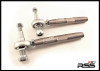 The RSS Adjustable Front Toe/Bump Steer Kit is designed for Porsche models that have been lowered. This kit will help minimize the suspension geometry change in the front of the vehicle. Allows for bump steer adjustment. Improves handling, feedback and control. AVAILABLE FOR ALL PORSCHE® 986, 996, 987, 997, INCLUDING TURBO & GT3/GT3RS.