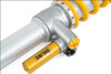 The Öhlins Advanced Track Day kit features our race-proven TTX twin-tube technology. This particular version is custom-made for the Porsche Cayman and Spyder GT4. The unique combination of a 46-mm, 2-way adjustable through-rod and lightweight McPherson strut for the front and a 36-mm rear-mounted TTX shock will completely transform your car. 




The TTX 46 and TTX 36 shock absorbers have been developed through Öhlins' participation in GT and Touring car racing. Our insights from racing give the Advanced Track Day kits a massive advantage. We're focused on giving your the best possible conditions to set fast lap times without losing control. A fast vehicle also needs to give the driver a sense of safety, comfort, and performance. With Öhlins' TTX Technology, the Advanced Track Day products deliver in all these areas.  




On the racetrack, you will cut seconds off your lap time compared to a standard setup. You're also just a few clicks away from a comfortable setting when driving to and from the racetrack or commuting to work. With the 2-way adjustable TTX 46 and TTX 36 shock absorbers, you have the possibility to fine-tune the car's handling to each racetrack. Just don't forget to keep your notebook close and write down the different adjustments you've made to save time and improve your track day skills even further. 




Öhlins' professional test drivers have tested all settings to ensure optimal performance, so all you need to focus on is the driving.




Features
GENERAL FEATURES:
TTX, a true twin tube design for cavitation free damping performance
2-way fully independent rebound- and compression adjustment
Aluminum high strength & light-weight parts
Rebuildable
2 year limited warranty
Height adjustable – approx. 20 mm lower than standard
FRONT FEATURES:
Through rod design, for better response and driver feedback
Spring preload adjuster
Used together with original top mounts
Upgradable to 3-, 4- & 5-way adjustable including blow-off valve
Spring rate 100N/mm
REAR FEATURES:
Through rod design, for better response and driver feedback
Spring preload adjuster
Used together with original top mounts
Upgradable to 3-, 4- & 5-way adjustable including blow-off valve
Spring rate 120N/mm