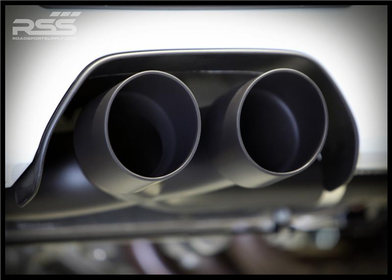 997 GT3/RS + 991.1 GT3/RS X-Pipe RSS Center Exhaust
RSS is proud to announce the release of the New 997 GT3/RS + 991.1 GT3/RS X-Pipe Center Exhaust. The RSS X-Pipe (1208 Series replaces the Legacy 1203/1204 Series) features the "Signature RSS Motorsport Sound" with X-Cross Over Design and is engineered for sustained use at 9000 RPM! New X-Pipe features a very robust mounting system that eliminates the commonly used chassis mounting straps which are considered problematic and failure prone for sustained high RPM use. • One Piece Exhaust Featuring X-Crossover Design • Aggressively Tuned Motorsport Sound and Styling • 50% Weight Reduction Vs. OE Center Exhaust • Tig Welded 304 Stainless Steel Construction • Emissions Compliant: EU, EPA, and CARB • Finished in RSS Ceramic Ceramic Black, Handmade in Southern California, USA 1208/30 – Black Ceramic 1208/P – Polished Tips