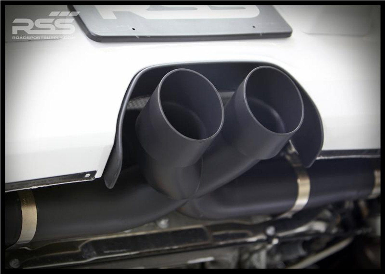 997 GT3/RS + 991.1 GT3/RS X-Pipe RSS Center Exhaust
RSS is proud to announce the release of the New 997 GT3/RS + 991.1 GT3/RS X-Pipe Center Exhaust. The RSS X-Pipe (1208 Series replaces the Legacy 1203/1204 Series) features the "Signature RSS Motorsport Sound" with X-Cross Over Design and is engineered for sustained use at 9000 RPM! New X-Pipe features a very robust mounting system that eliminates the commonly used chassis mounting straps which are considered problematic and failure prone for sustained high RPM use. • One Piece Exhaust Featuring X-Crossover Design • Aggressively Tuned Motorsport Sound and Styling • 50% Weight Reduction Vs. OE Center Exhaust • Tig Welded 304 Stainless Steel Construction • Emissions Compliant: EU, EPA, and CARB • Finished in Hi Polished Stainless Steel, Handmade in Southern California, USA 1208/30 – Black Ceramic 1208/P – Hi Polished 304 Stainless Steel Tips/Pipe.