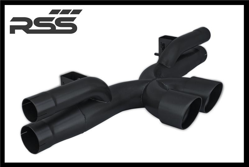 1208/R RSS X-Pipe Center Exhaust - (991.1 GT3/RS ) High Polished