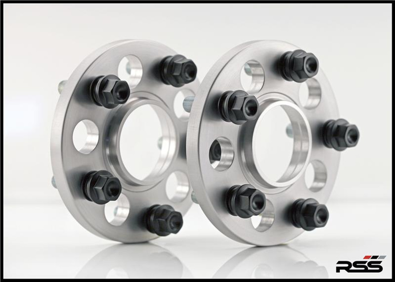 Porsche 15MM SPACERS, SET OF 2 • Perfect for the New 991 981 982 Split Finish Wheel Packages • Kit Includes Silver Spacers and All New Black Wheel Bolts at the Appropriate Longer Length and Locating Pin
• All RSS Wheel Spacer Kits Come In Pairs, Include Locating Pin & Longer Wheel Bolts Where Applicable
• Fitments for Most Late Model Porsche Vehicles Including the Newest 981 & 991
• Available in 5mm, 7mm, 15mm & 18mm Sizes
• Hubcentric Design Where Applicable
• Most Kits Available in Silver or Black with Matching Silver or Black Wheel Bolts
• NEW for 2013 – Combination Finish: Silver Spacers with Black Wheel Bolts (Currently Available In Most Popular Sizes 7mm & 15mm Only)
• Made at RSS in the USA with Premium Grade Materials
• Satisfaction & Fitment Guaranteed Porsche 15MM SPACERS, SET OF 2 • Perfect for the New 991 981 982 Split Finish Wheel Packages • Kit Includes Silver Spacers and All New Black Wheel Bolts at the Appropriate Longer Length and Locating Pin
• All RSS Wheel Spacer Kits Come In Pairs, Include Locating Pin & Longer Wheel Bolts Where Applicable
• Fitments for Most Late Model Porsche Vehicles Including the Newest 981 & 991
• Available in 5mm, 7mm, 15mm & 18mm Sizes
• Hubcentric Design Where Applicable
• Most Kits Available in Silver or Black with Matching Silver or Black Wheel Bolts
• NEW for 2013 – Combination Finish: Silver Spacers with Black Wheel Bolts (Currently Available In Most Popular Sizes 7mm & 15mm Only)
• Made at RSS in the USA with Premium Grade Materials
• Satisfaction & Fitment Guaranteed