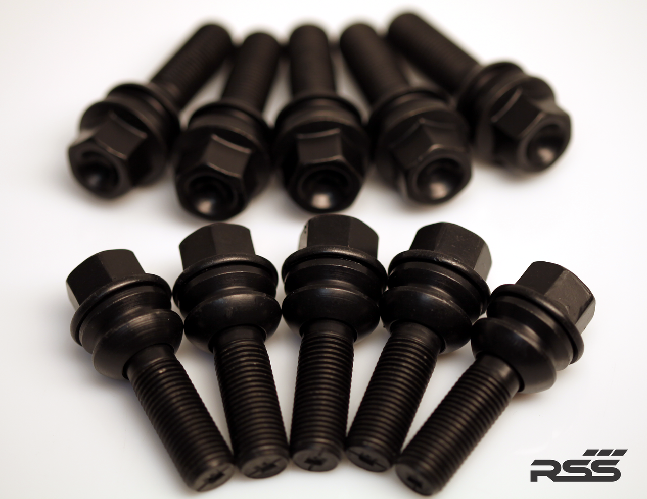 black wheel bolts