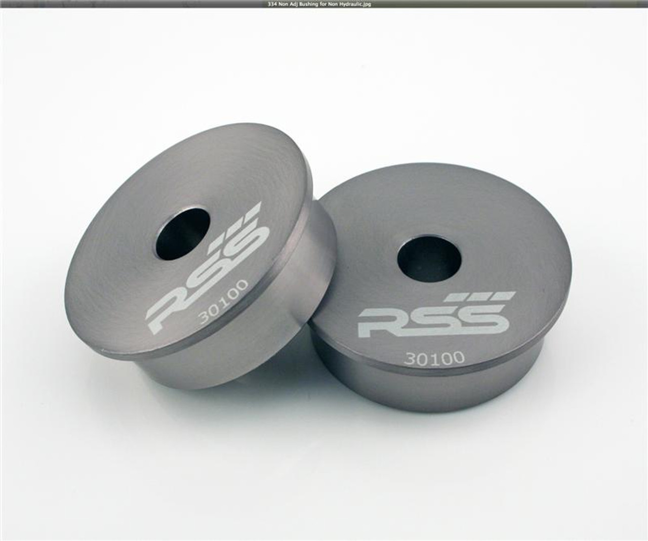 NON-ADJUSTABLE THRUST ARM BUSHING KIT - Rear Axles Set of 4
The RSS Non-Adjustable Thrust Arm Bushing Kit will improve handling and response in suspension systems.  Eliminates unwanted caster changes in both front and rear suspension under acceleration and deceleration AVAILABLE FOR ALL PORSCHE®986. 987, 996, 997, 981 MODELS INCLUDING TURBO & GT3 FOR NON-HYDRAULIC APPLICATIONS ONLY FOR HYDRAULIC APPLICATIONS 
