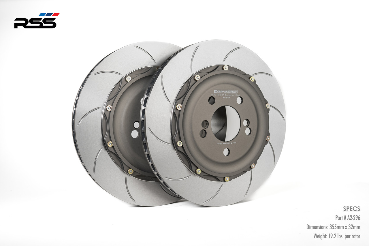 BMW M2 Club Sport Racing (450HP) - Girodisc Rear Rotors - (A2-296