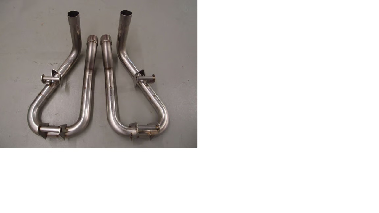 FREE SHIPPING in Continental USA.

The stock side mufflers on any 991 Carrera S or GTS are somewhat heavy, restrictive and for the ultimate weight saving and uber-aggressive tone only we offer a replacement solution. Not for the feint-hearted but delivering an aggressive racey sound, our "Race Exhaust" saves considerable weight, improves flow and removes heat/hot-sports away from the tire. This system is aggressive and not intended for those looking for a PSE-level sound.

This system removes and replaces both side mufflers. All 991 S / GTS cars come with three mufflers from the factory and with this sytem you retain only the stock center muffler (with PSE as well). It is compatible only with the 3.8L 991 S or GTS (with PSE) models and not compatible with the 3.4L engine for the Carerra. For cars with PSE the valve system on the center muffler is still functional (from loud to louder).

3-D CAD designed with optimal flow, fit, weight savings and sound enhancement, our system replaces the two side mufflers on any Porsche 991 Carrera S (3.8L only at this time), whether or not it has Porsche Sport Exhaust (PSE). By utilizing appropriately-sized diameter tubing and maximizing the length we achieved our desired sound and minimized resonance. Our direct bolt-on installs into the factory location without any modification or compromise and is completely reversible. An overall weight saving of 20 pounds is achieved with a more aggressive idle and outside bark with a deeper tone. On the inside you can expect more exhaust noise at lower RPMs with a more exciting pitch when the gas pedal is stomped on. The two side mufflers do not utilize a straight-through design causing the sound to be more muted than some would like. Expect slightly better performance due to optimized exhaust gas flow. For track-enthusiasts not only will you appreciate the motorsport-like sound but with our exhaust you also remove heat from side mufflers away from rear tires.




The factory OEM vacuum actuated sound valves in the center muffler which open and close under different driving conditions are retained, letting the Porsche's engine growl when you want it to, and keeping it a bit quieter when you need it to.

As with all previous Shark Werks exhausts this system is not only 50-state emissions legal but also does not cause any check engine lights (MIL Codes) as it is designed to continue to operate with the factory catalyst and emissions equipment.

Designed and crafted in Northern California, the Shark Werks exhaust utilizes stainless- 18 gauge T304 tungsten inert gas welded stainless steel with mandrel bends and factory equivalent hardware.




Features:
- Designed in-house and manufactured in Northern California
- Improved, more aggressive sporty sound (see video above)
- Does not interfere with SMOG emissions and 50 state legal
- Factory headers, catalysts side mufflers and valves retained
- 3-D CAD designed factory fit direct bolt-on replacing factory side exhausts
- Compatible with either the stock or aftermarket tips
- Use your “exhaust” button to divert routing to switch from flowing through the center to a direct “bypassed” flow
- Real 20 pound weight savings (stock muffler weighs 25 pounds each total) from the rear of the car.
- Long-tube design for sound
- Remove heat away from the rear tires at the track
- 18 gauge T304 tungsten inert gas welded stainless steel mandrel-bent C.N.C construction for durability and flow.