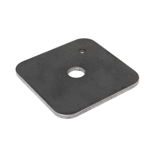 3mm thick steel backing counter plate for mounting harness eye bolts to your vehicle chassis.