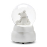 April Birthstone Bear Water Globe