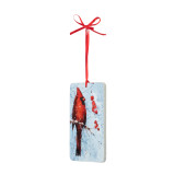 Cardinal Balsa Wood Ornament