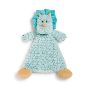 Blue stuffed lion blanket