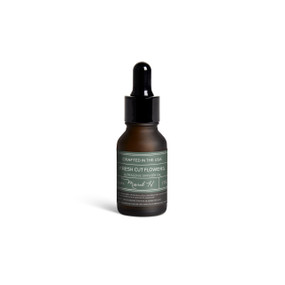 A small dark bottle of Fresh Cut Flowers diffuser oil with a black dropper lid.