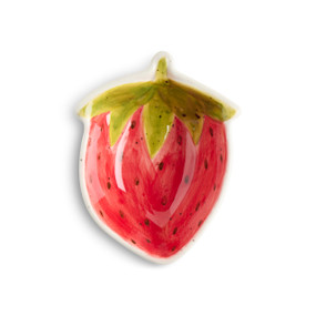 Strawberry Shaped Ceramic Mini Bowl