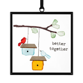 Better Together Birds Suncatcher - 3x3in