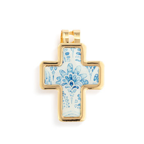 Artful Cross Hope Visor Clip - 39x48mm