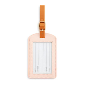 Pink Luggage Tag - 2.5x4.5in