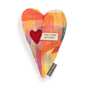 Best Loved Grandma Comfort Heart - 5x6.5in
