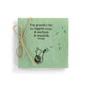 Gratitude Paper Mache Journal - 6.5in