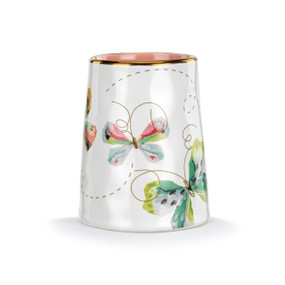 Scattered Butterfly Picked With Love Vase - 2x3in