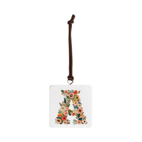 A Monogram Ornament - Bone