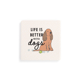 Spaniel Dog Coasters - Set of 4