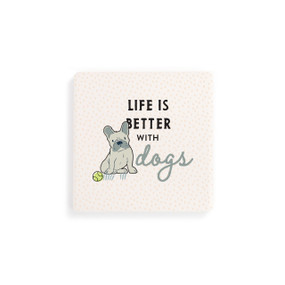 French Bulldog Dog Coasters - Set of 4