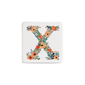 X Monogram Magnet - Bone