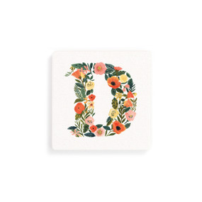D Monogram Coasters - Set of 4