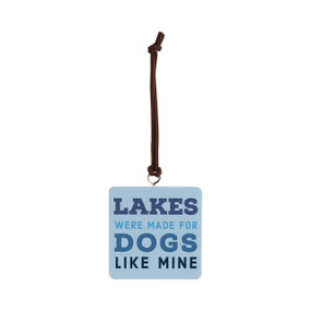 Dogs Like Mine Ornament - Bone
