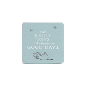 Rainy Days Magnet - Bone