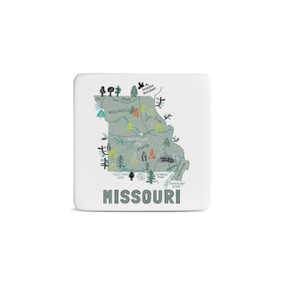 Missouri State Magnet - Bone