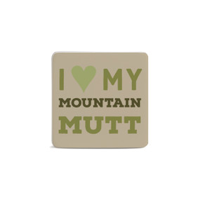 Mountain Mutt Magnet - Bone