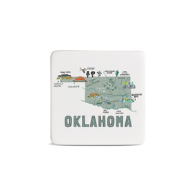 Oklahoma State Magnet - Bone