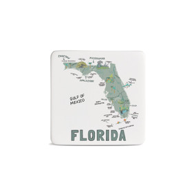 Florida State Magnet - Bone