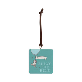 Lake or Bust Ornament - Bone