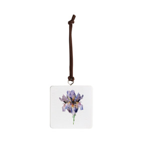 Iris Ornament - Bone