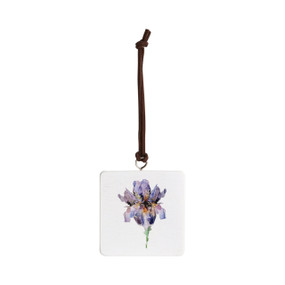 Iris Ornament - Bone