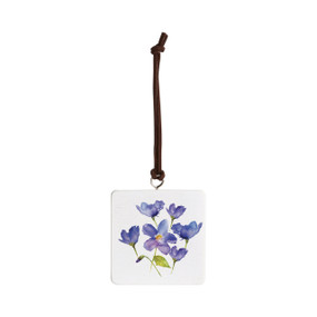 Violet Ornament - Bone