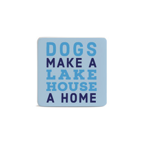 Lake House Magnet - Bone