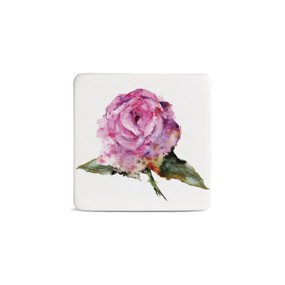 Rose Magnet - Bone