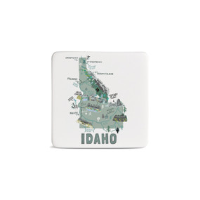 Idaho State Magnet - Bone